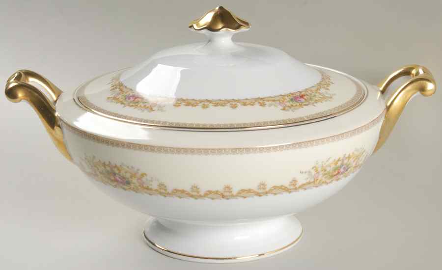 V1876 Round Covered Vegetable by Meito-1
