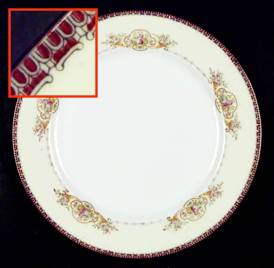 V1981 Dinner Plate by Meito-1