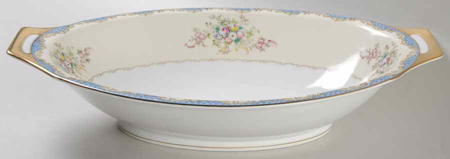 V2032A 11" Oval Vegetable Bowl by Meito-1