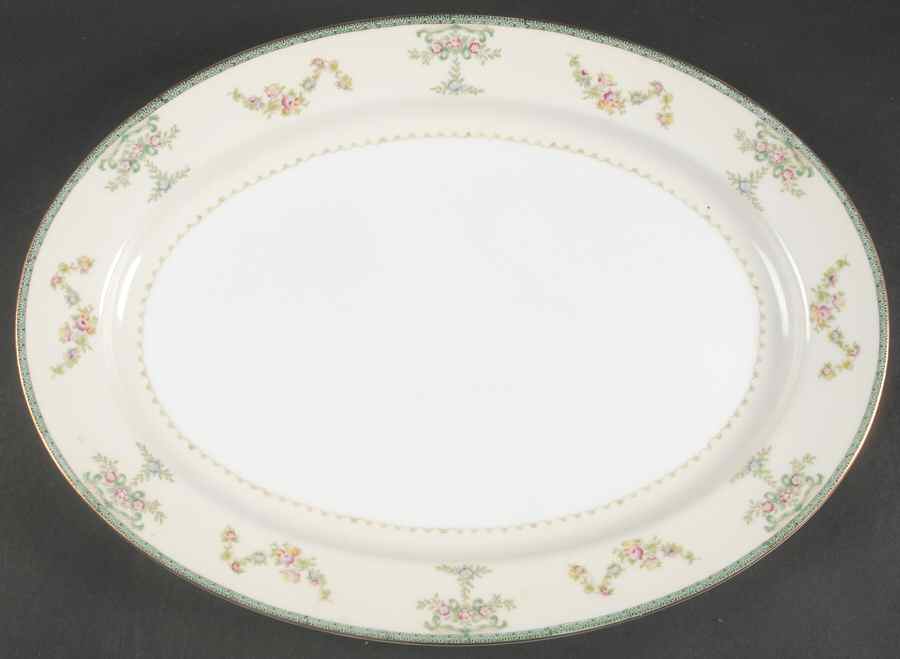 V2068 16" Oval Serving Platter by Meito-1