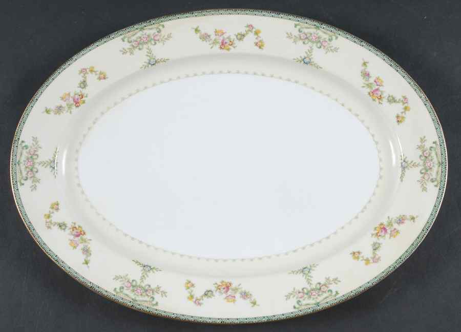 V2068 13" Oval Serving Platter by Meito-1