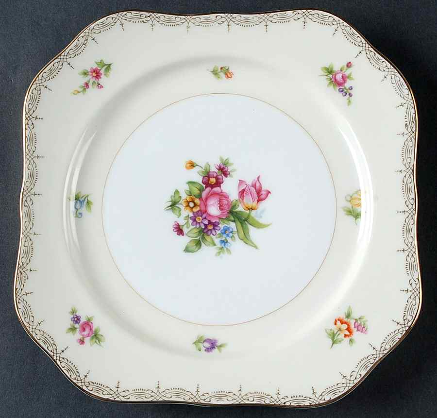 V2070 Square Salad Plate by Meito-1