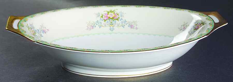 V2115 11" Oval Vegetable Bowl by Meito-1