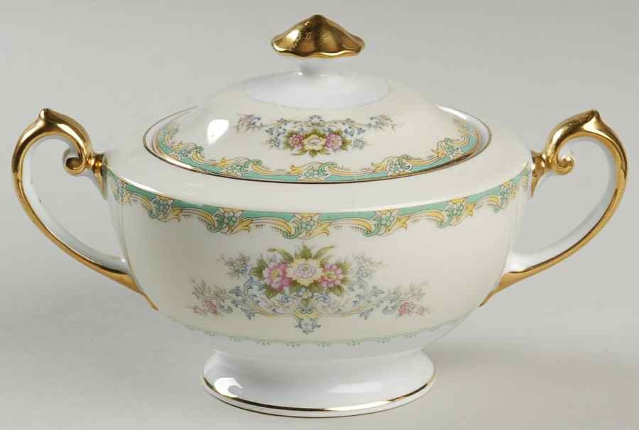 V2115 Sugar Bowl & Lid by Meito-1
