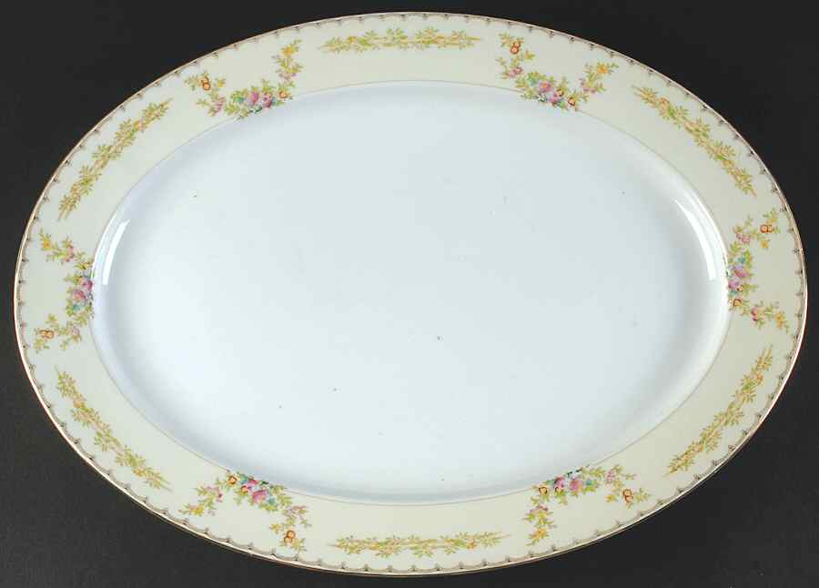 V2131 16" Oval Serving Platter by Meito-1