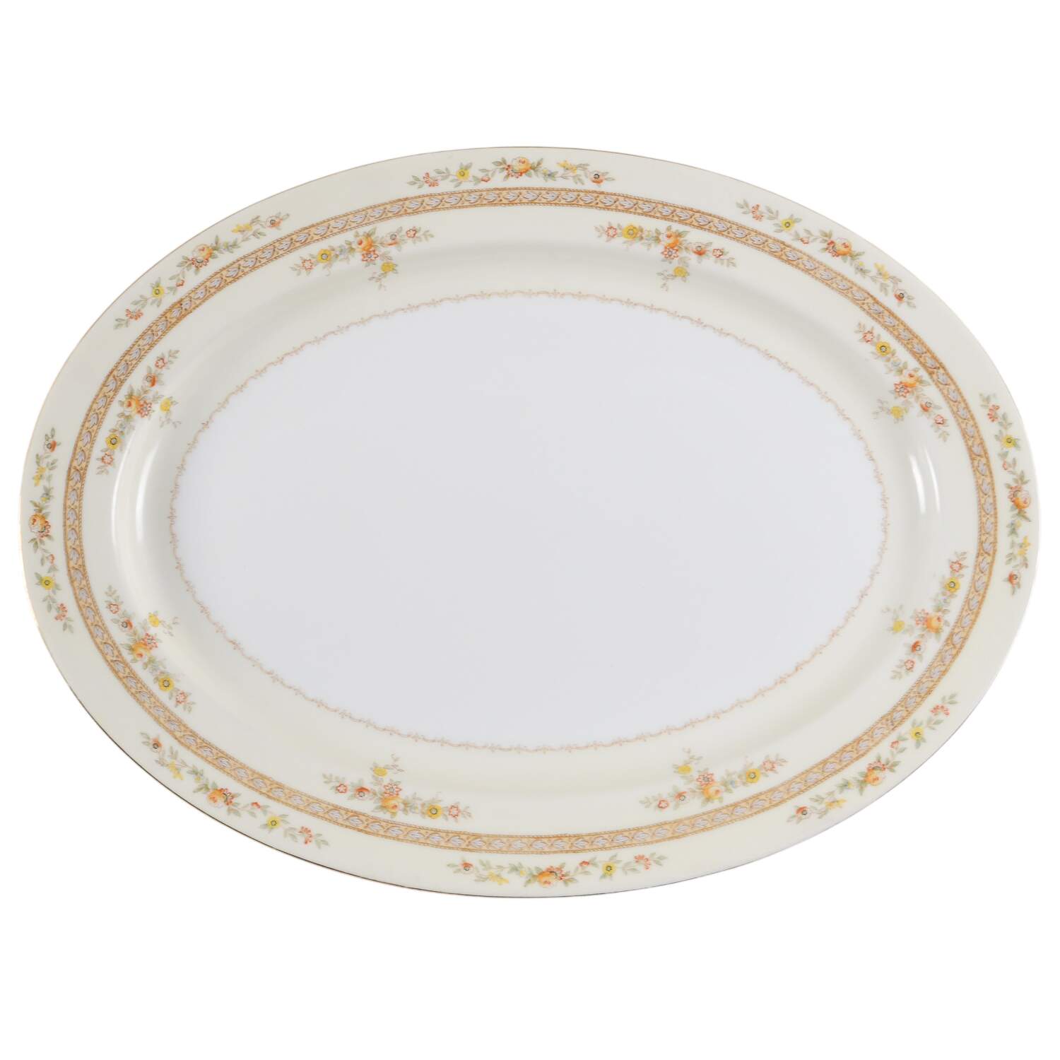 V2145A 16" Oval Serving Platter by Meito-1