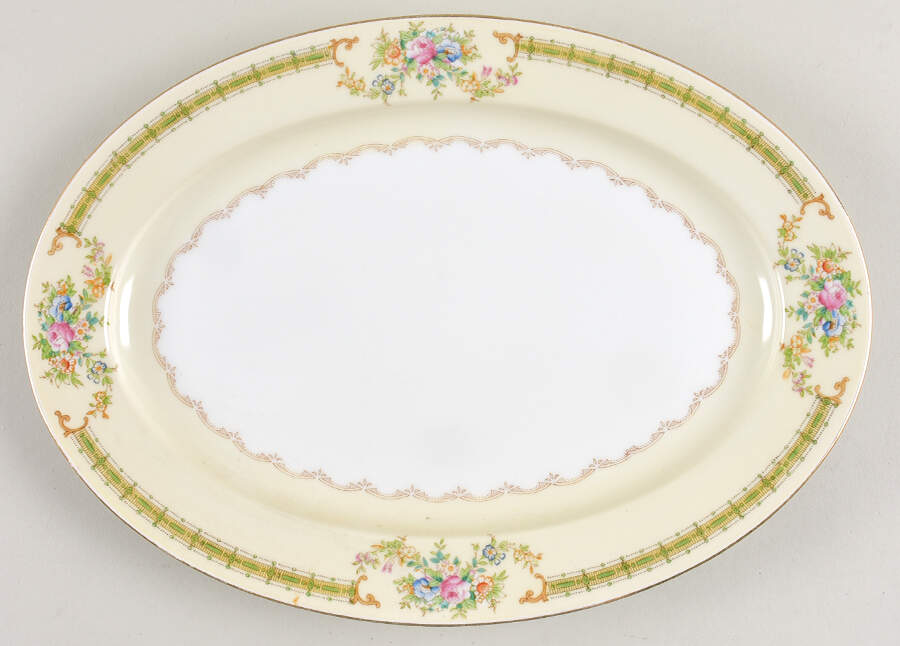 V2148 12" Oval Serving Platter by Meito-1