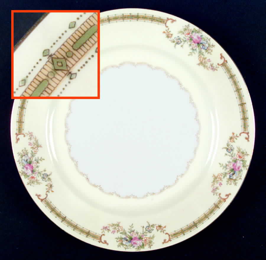 V2148 Dinner Plate by Meito-1