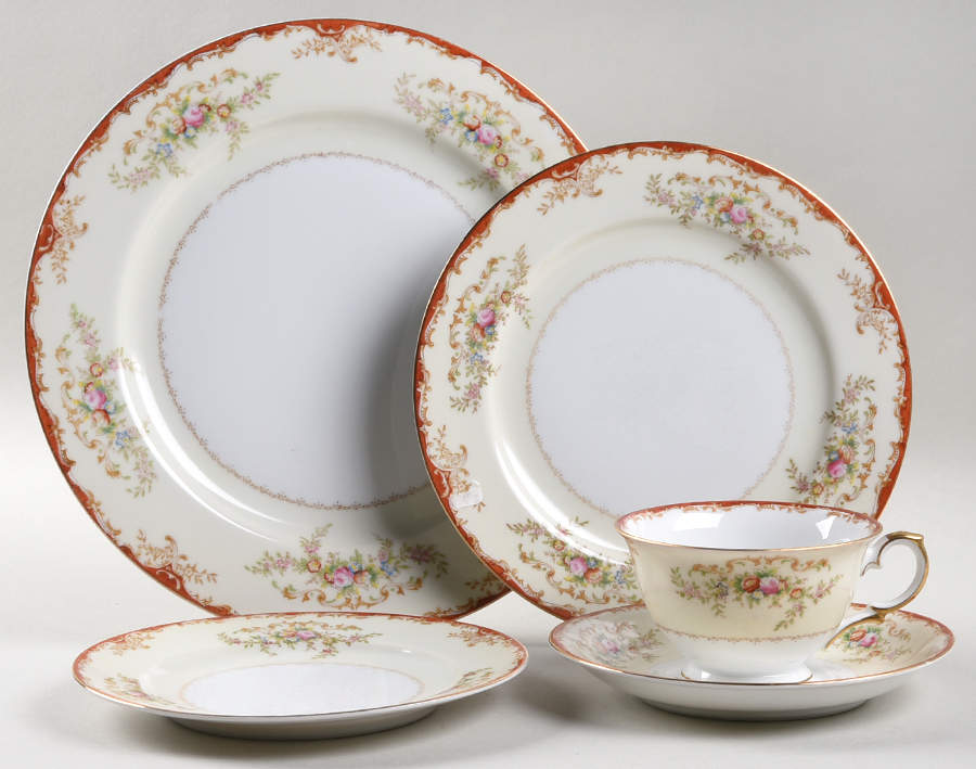 V2161 5 Piece Place Setting by Meito-1