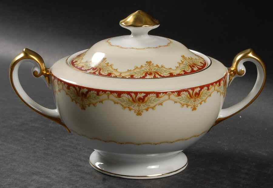 V2347 Sugar Bowl & Lid by Meito-1