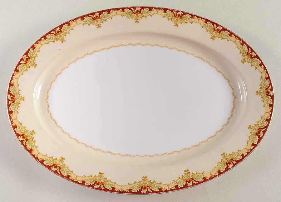 V2347 12" Oval Serving Platter by Meito-1