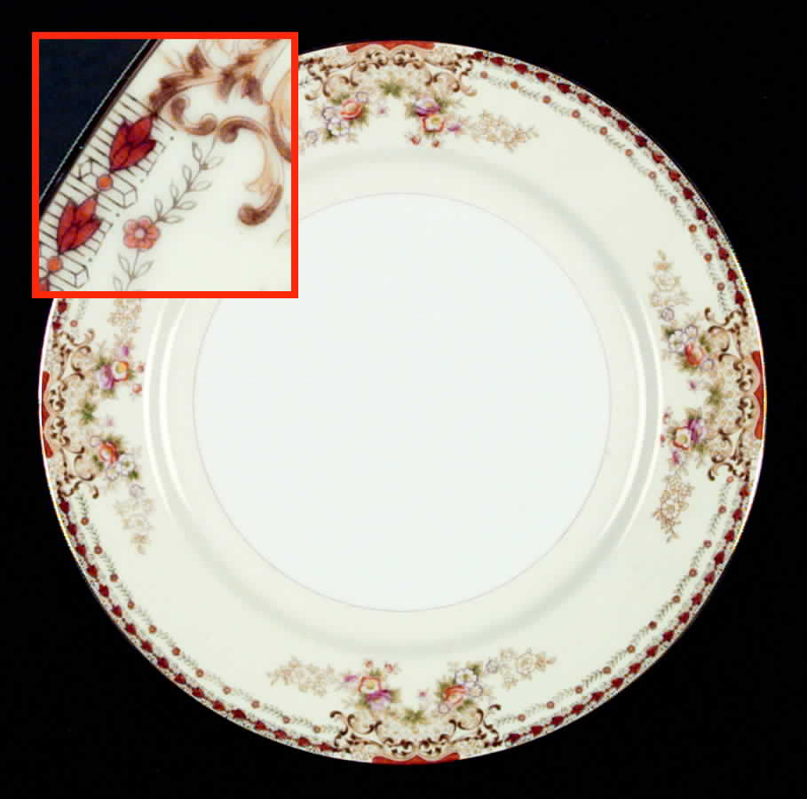 V2383 Dinner Plate by Meito-1
