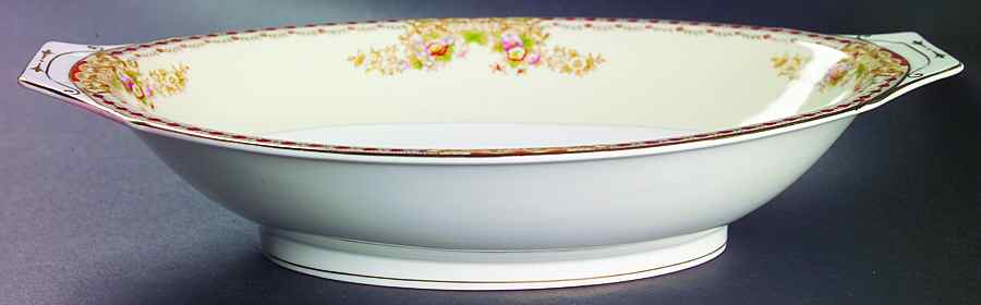 V2383 11" Oval Vegetable Bowl by Meito-1