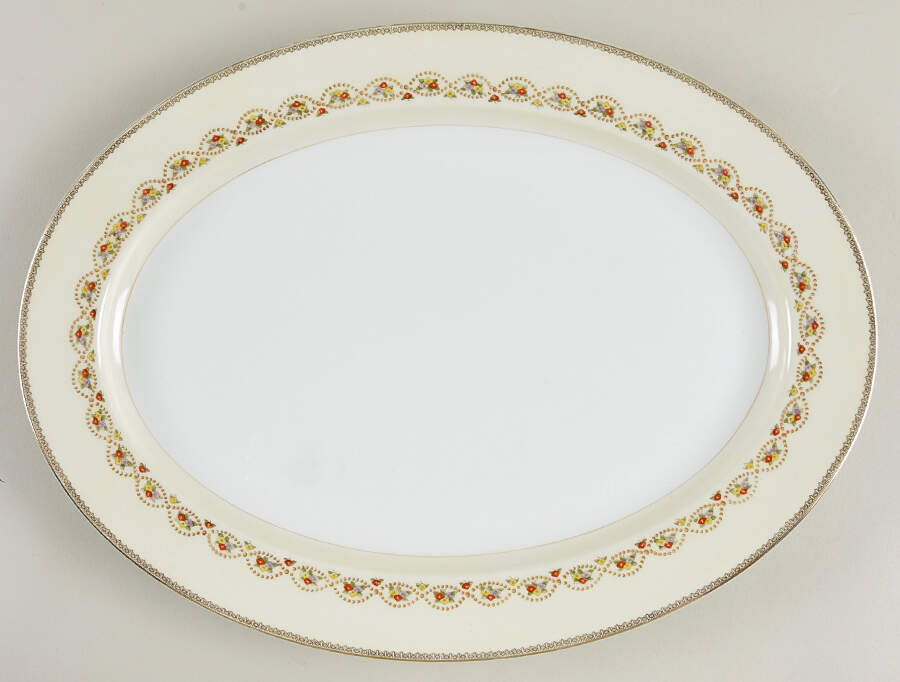 V2405 16" Oval Serving Platter by Meito-1