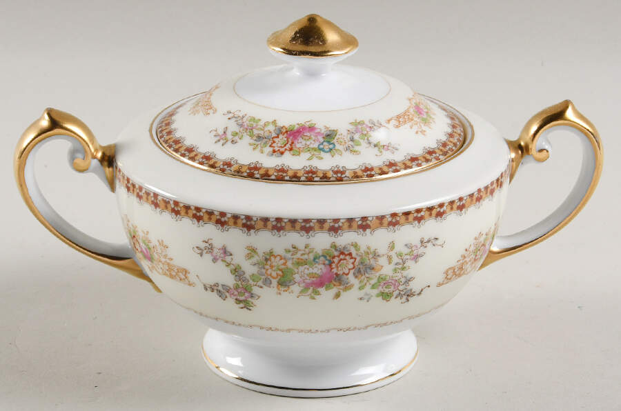 V2516A Sugar Bowl & Lid by Meito-1