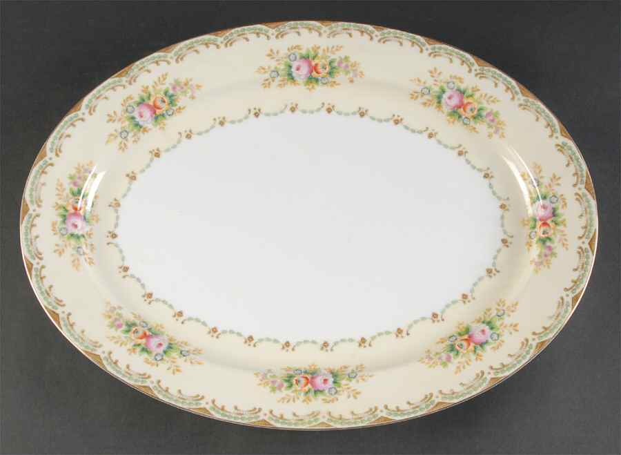 V903 16" Oval Serving Platter by Meito-1