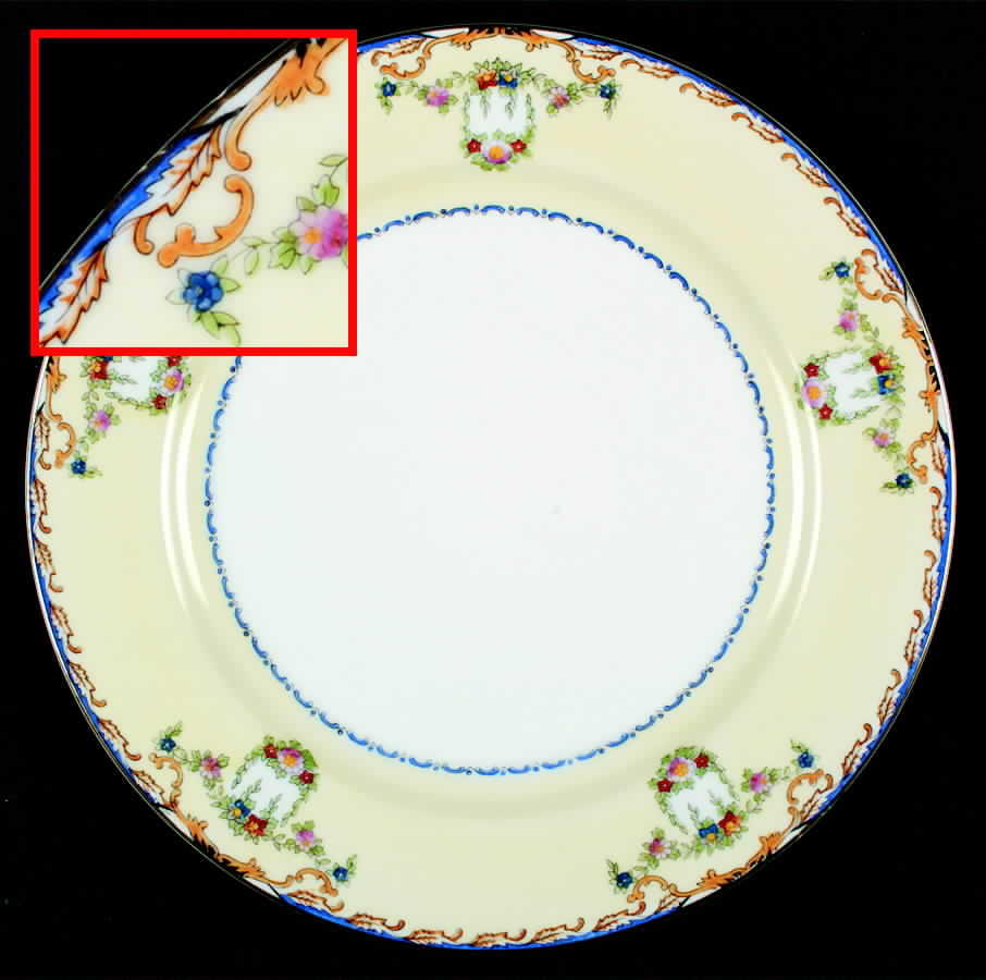 The Vernon Dinner Plate by Meito-1