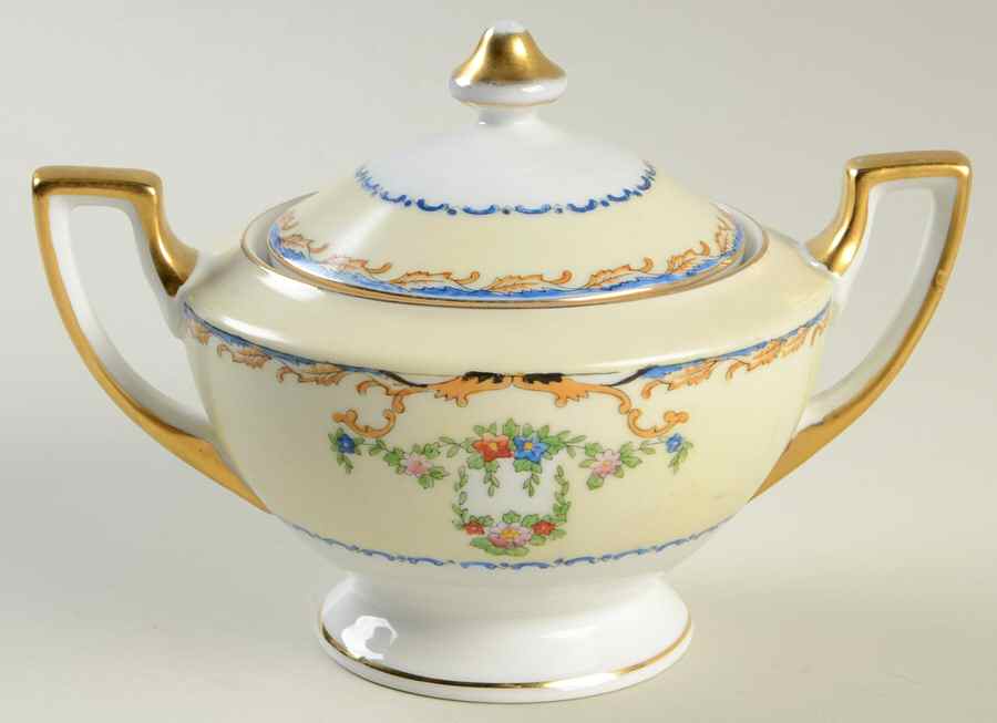 The Vernon Sugar Bowl & Lid by Meito-1