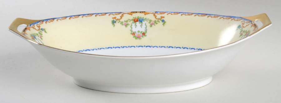 The Vernon 11" Oval Vegetable Bowl by Meito-1
