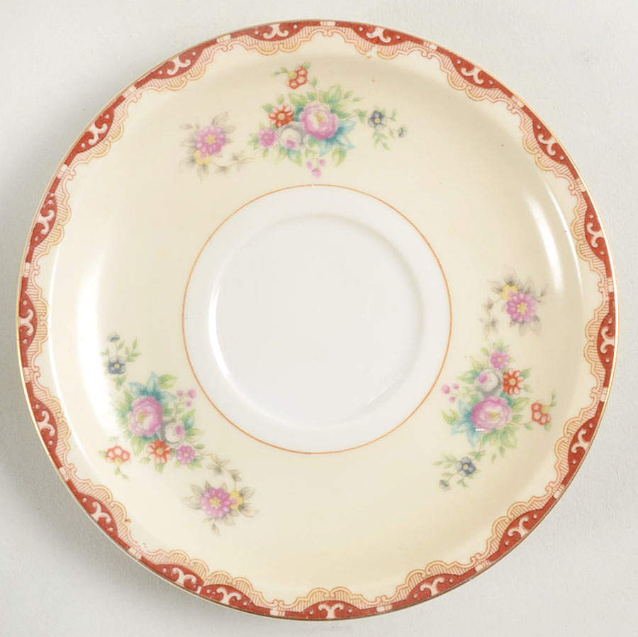 Versailles (James) Saucer for Footed Cup by Meito-1
