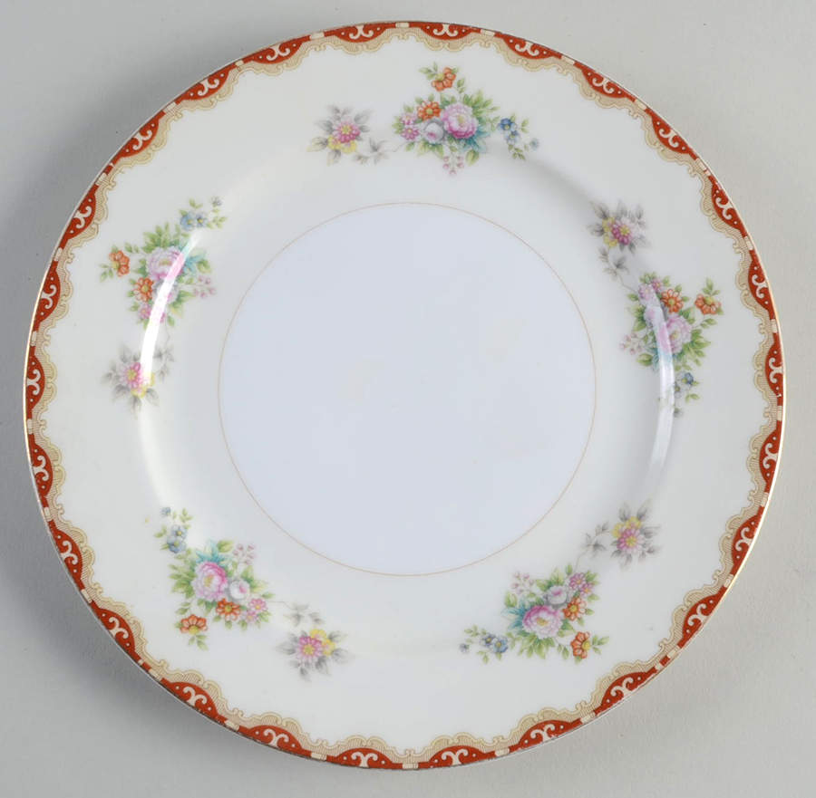 Versailles (James) Luncheon Plate by Meito-1