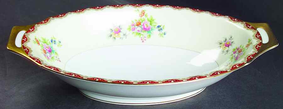 Versailles (James) 11" Oval Vegetable Bowl by Meito-1