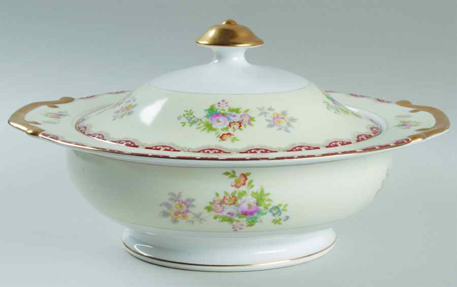 Versailles (James) Round Covered Vegetable by Meito-1