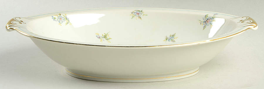 Virginia (Floral Center) 11" Oval Vegetable Bowl by Meito-1