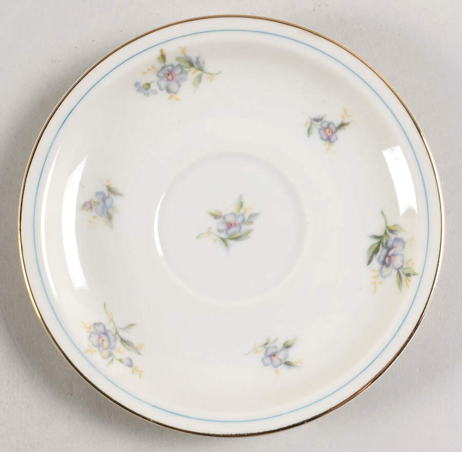 Virginia (Floral Center) Saucer by Meito-1