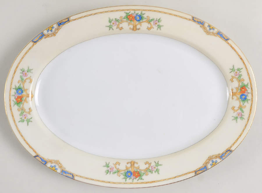 Warren 11" Oval Serving Platter by Meito-1