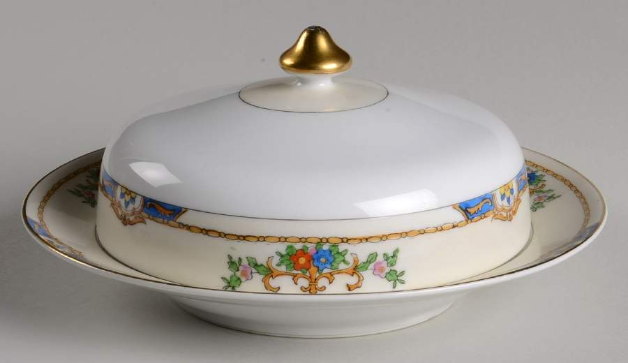 Warren Round Covered Butter by Meito-1