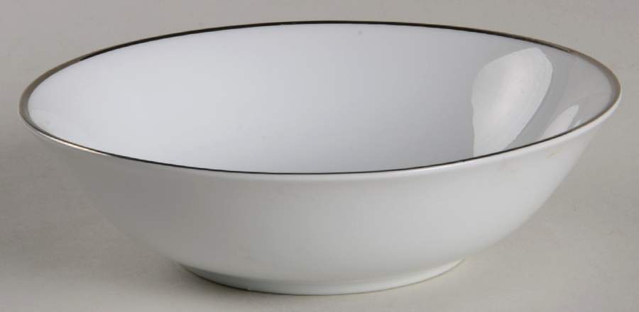 Wedding Ring (Platinum Trim) Coupe Cereal Bowl by Meito-1