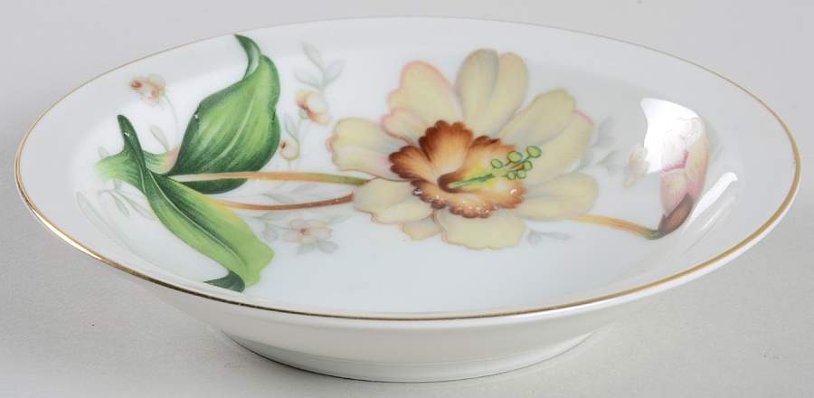 Wildwood (1-2" Rim, Ivory) Rim Fruit/Dessert (Sauce) Bowl by Meito-1