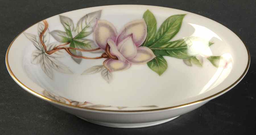 Woodrose Rim Fruit/Dessert (Sauce) Bowl by Meito-1