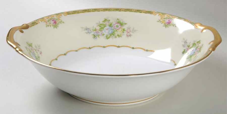 Woodbine 10" Round Vegetable Bowl by Meito-1