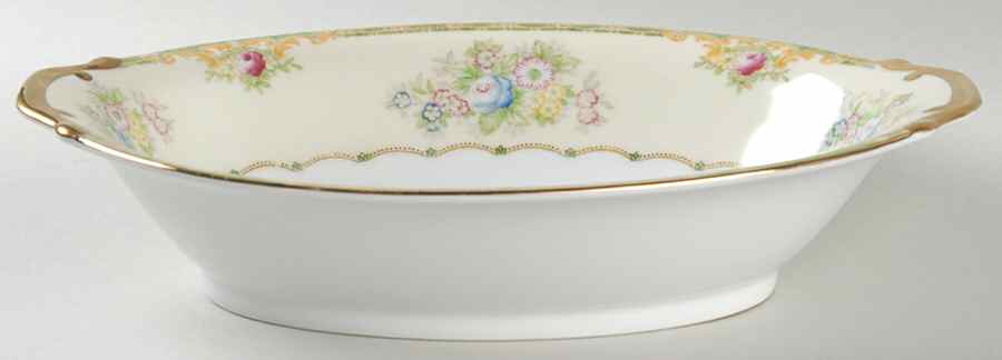 Woodbine 9" Oval Vegetable Bowl by Meito-1