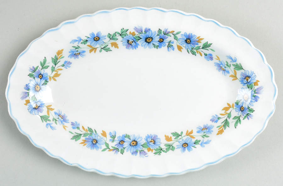 Alpine Mist Relish/Gravy Underplate by J & G Meakin-1