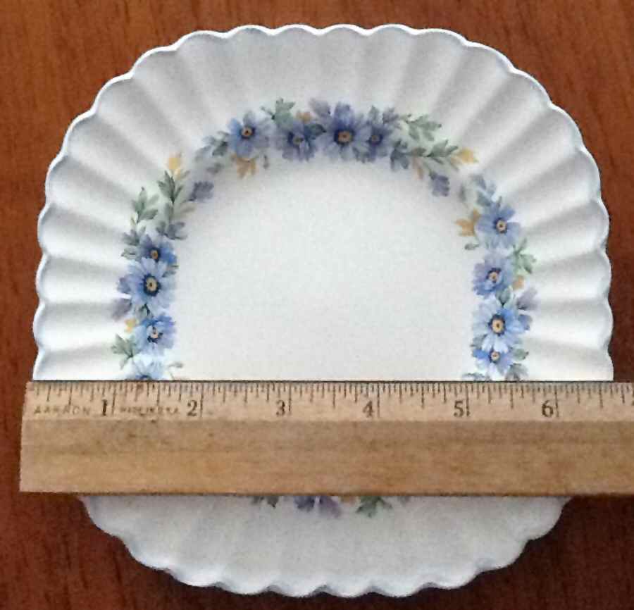 Alpine Mist Square Bread & Butter Plate by J & G Meakin-1