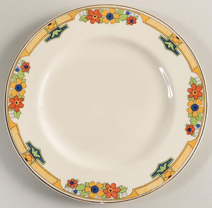 Almeria Bread & Butter Plate by J & G Meakin-1