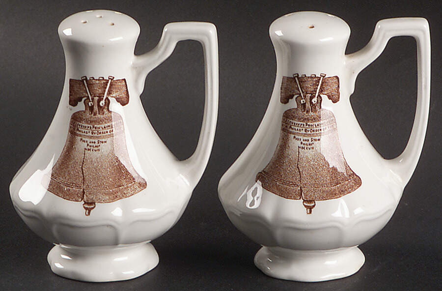 Americana Brown Salt & Pepper Set by J & G Meakin-1