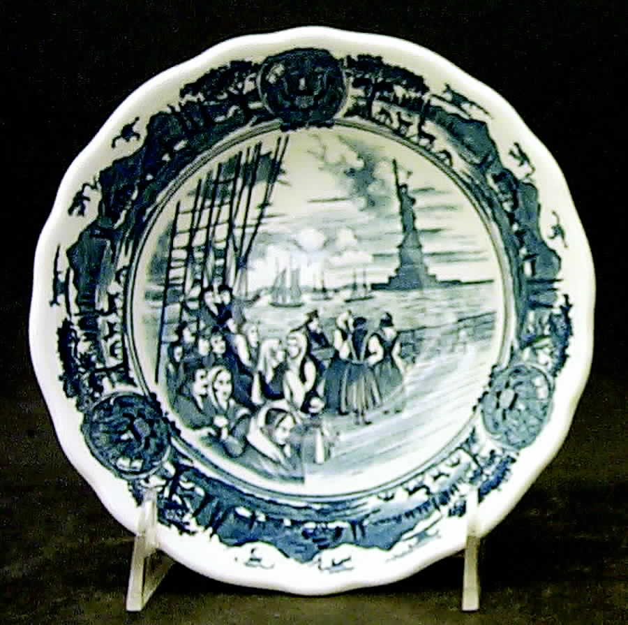 America Hurrah Coupe Cereal Bowl by J & G Meakin-1