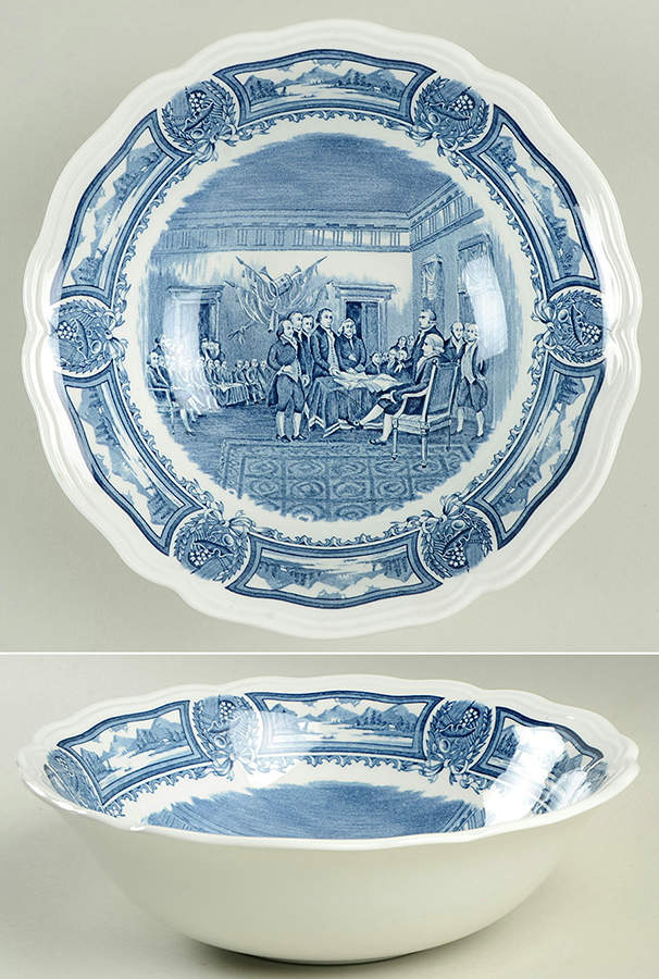 American Heritage 8" Round Vegetable Bowl by J & G Meakin-1