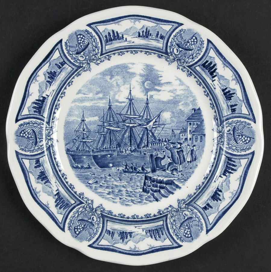 American Heritage Bread & Butter Plate by J & G Meakin-1