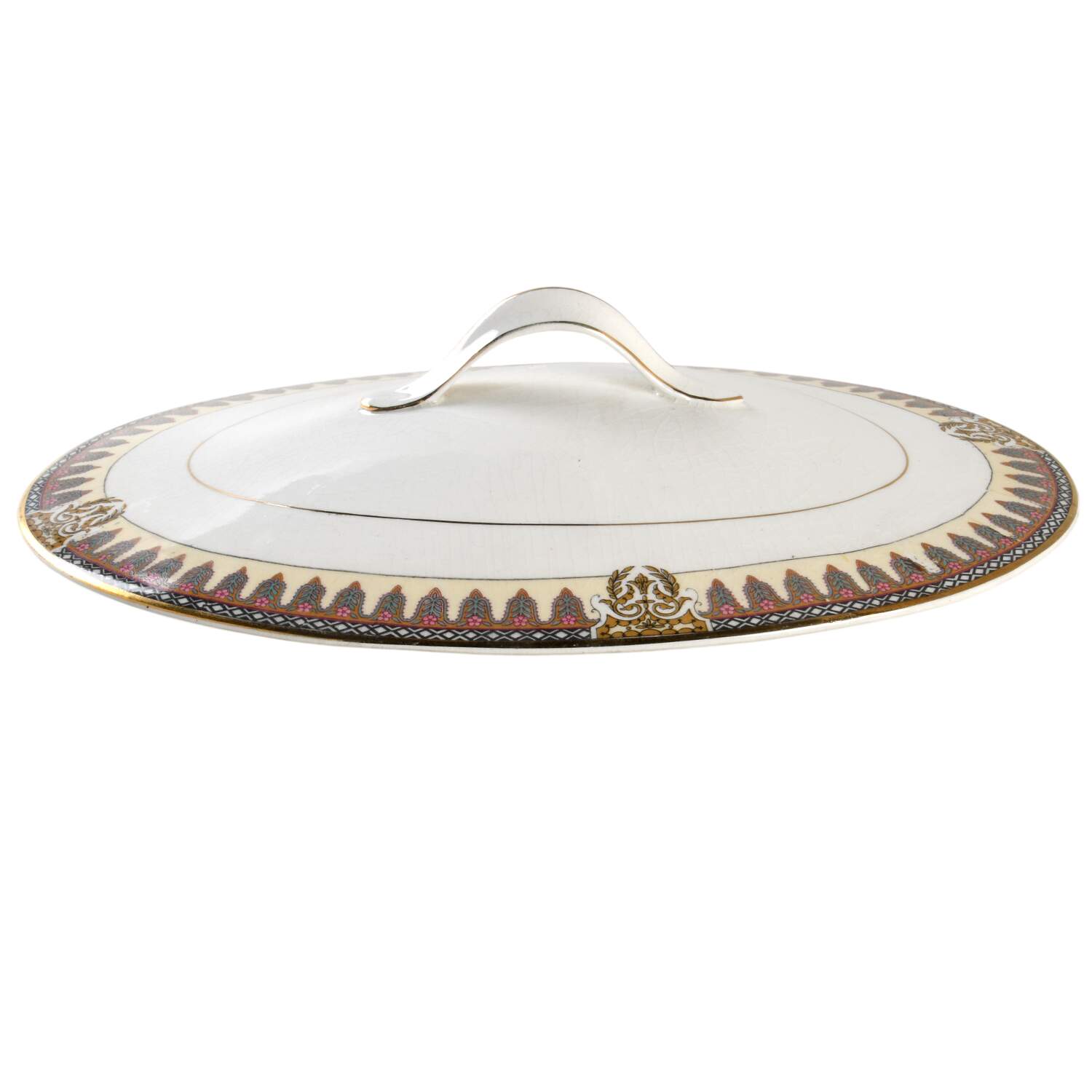 Amiens Lid for Oval Vegetable by J & G Meakin-1