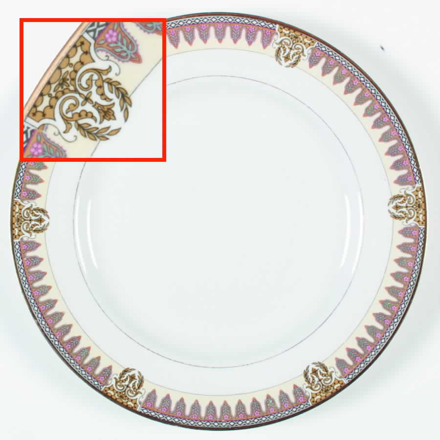 Amiens Dinner Plate by J & G Meakin-1