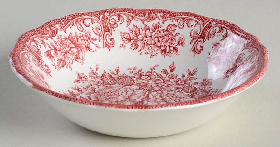 Avondale Pink Fruit/Dessert (Sauce) Bowl by J & G Meakin-1