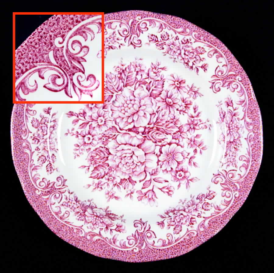 Avondale Pink Bread & Butter Plate by J & G Meakin-1