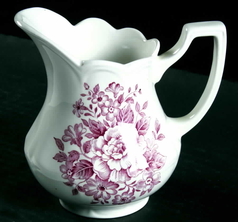 Avondale Pink Creamer by J & G Meakin-1