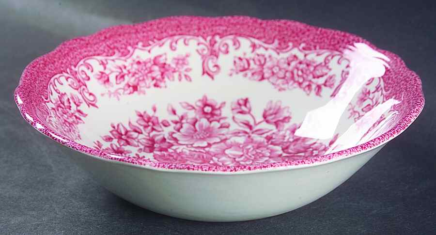 Avondale Pink Coupe Cereal Bowl by J & G Meakin-1