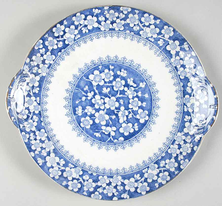 Bangor Handled Cake Plate by J & G Meakin-1